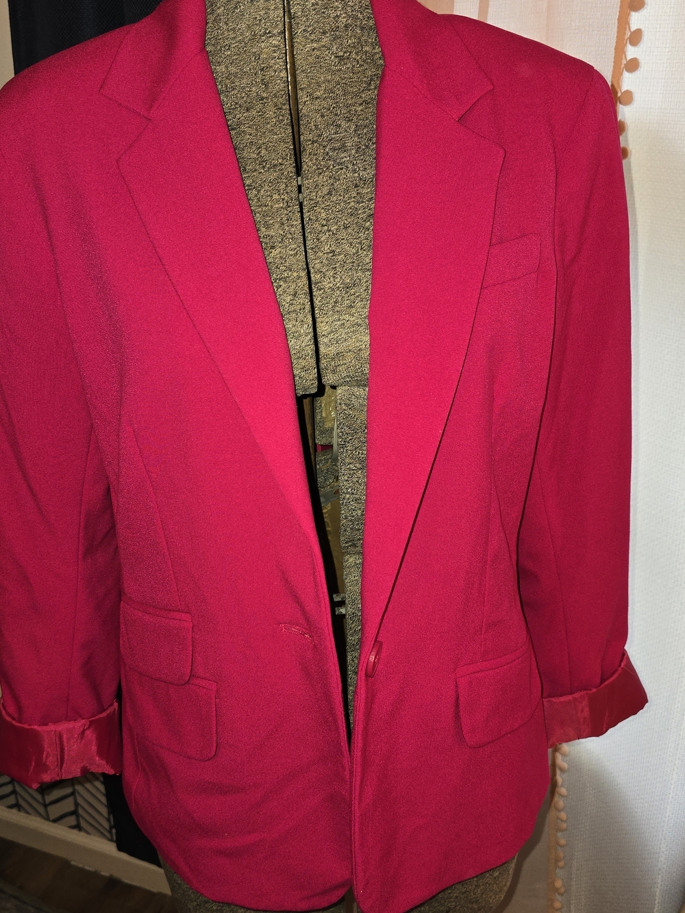 New York & Company Fuchsia Women's Blazer